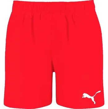 Pánské plavky Pánské plavecké šortky 1P M 935088 02 červené - Puma L