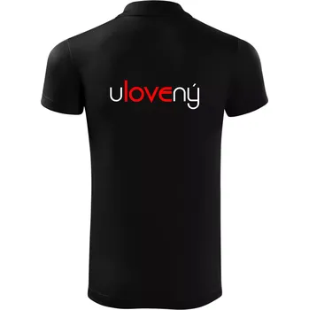 Pánská košile Ulovená a ulovený - Polokošile Victory sportovní (dresovina) - M ( Černá )