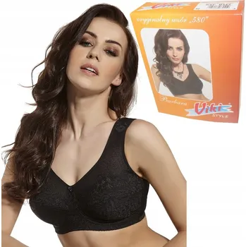 Podprsenka Měkká podprsenka Viki 580 Barbara černá 95H