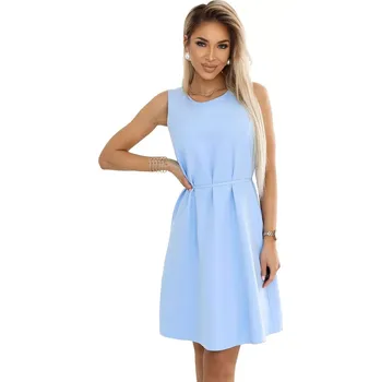 Dámské šaty Dámské šaty 296-12 VICTORIA - NUMOCO světle modrá M