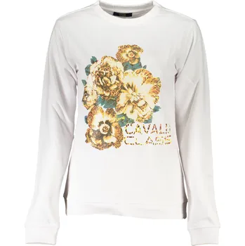 Dámská mikina Cavalli Class RXT67BCF062 Dámská mikina bílá 2XL