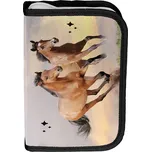 Paso školní jednopatrový penál plně vybavený koně Lovely Horses