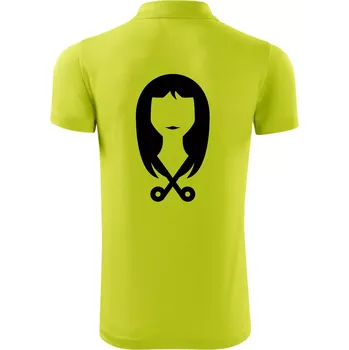 Pánská košile Dámská kadeřnice - Polokošile Victory sportovní (dresovina) - 2XL ( Limetková )