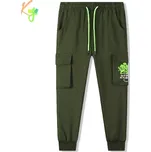 Chlapecké tepláky Kugo MT9833 khaki