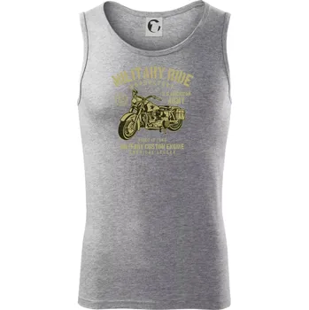 Military Ride - Tílko pánské Core - XL ( Tmavě šedý melír )