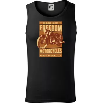 Motorcycles freedom - Tílko pánské Core - 2XL ( Černá )
