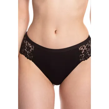 Kalhotky DÁMSKÉ BIKINY L-POL5024BI-02 XXL černá XXL