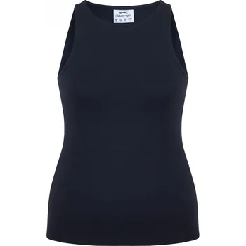 Dámské tričko Slazenger Essentials Cami Top Racer Black 6 (34)