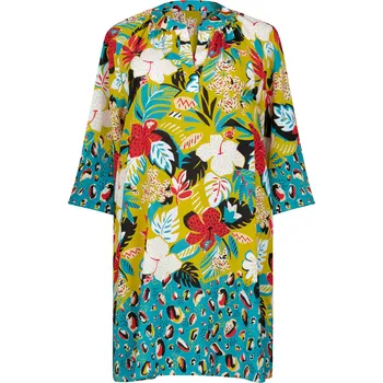 Dámské šaty Style Manihi šaty 8647 giallo - RosaFaia 208 giallo L/XL