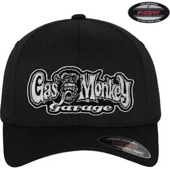 Kšiltovka Gas Monkey Garage kšiltovka Flexfit Baseball černá