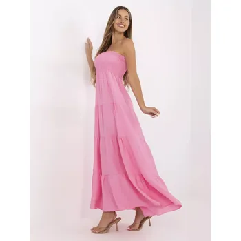 Dámské šaty MI SK šaty A2596.97 růžové jedna velikost