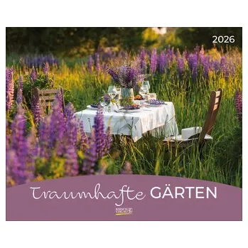 Traumhafte Gärten 2026 - Korsch Verlag
