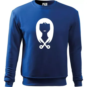 Pánská mikina Dámská kadeřnice - Mikina Essential pánská - 2XL ( Královská modrá )