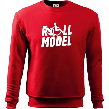 Chlapecké tričko Roll model - Mikina Essential dětská - 146 cm/10 let ( Červená )
