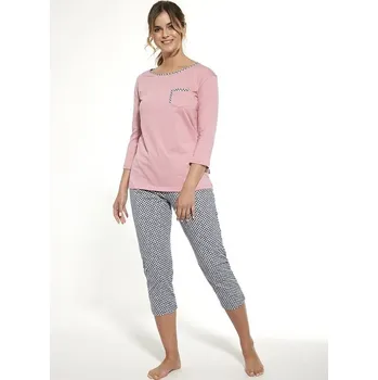 Dámské oblečení Dámské Pyžamo Cornette 602 Velikost: S, Vzor: 6020441