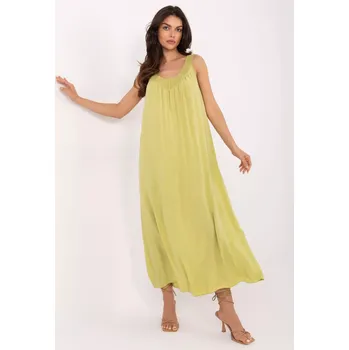 Dámské šaty TW SK BI šaty L0125.52 limetkově zelená M