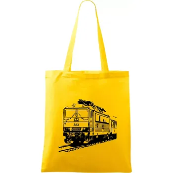 Vlak 363 - Taška bavlněná - 42 x 38 cm ( Žlutá )