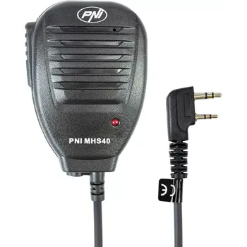 Mikrofon Malý externí mikrofon s reproduktorem, zásuvka pro sluchátko, konektor K1