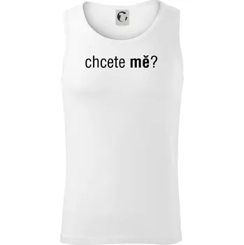 Pánské termoprádlo Chcete mě? - Tílko pánské Core - 2XL ( Bílá )