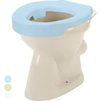 WC sedátko Nástavec na WC pro vozíčkáře PRC-STC - výška 3 cm—Vyměkčení, omyvatelný povrch, bílá