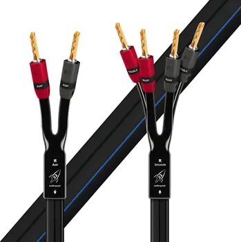 Audio kabel Audioquest Rocket 22 SBW, 4,0 m - reproduktorový kabel Single-BiWire, zlaté banánky