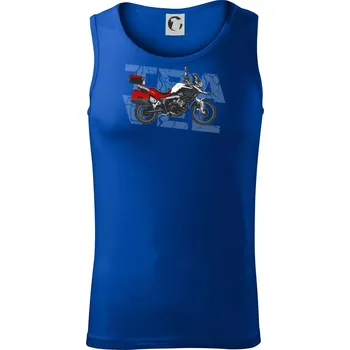 Cestovní enduro červená - Tílko pánské Core - S ( Královská modrá )