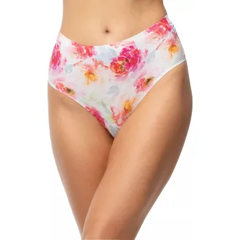 Dámské oblečení Dámské brazilky Peony brasil maxi - JULIMEX Bílá XXL