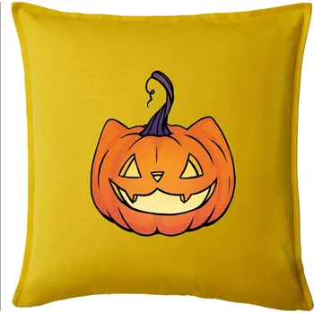 Polštář Kočičí dýně - Polštář 50x50 - 50x50 - Pouze potah ( Žlutá )