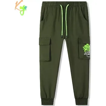 Chlapecké tepláky Kugo MT9833 khaki