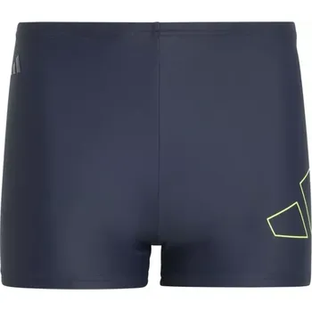 Dívčí plavky Plavecké šortky adidas Performance Big Bars Swim Jr IT2693 128CM