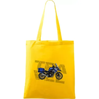 Nákupní taška Cestovní enduro modré - Taška bavlněná - 42 x 38 cm ( Žlutá )