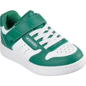 Chlapecké tenisky Skechers Quick Street Trainers Childrens Green/White 2 (35)