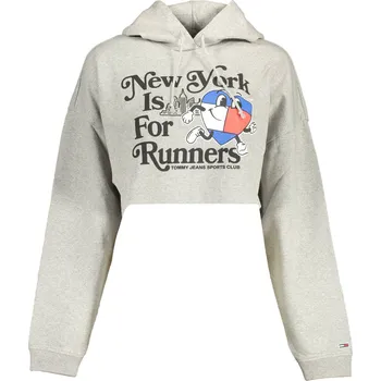 Dámská mikina Tommy Jeans DW0DW14872 Dámská mikina šedá XL
