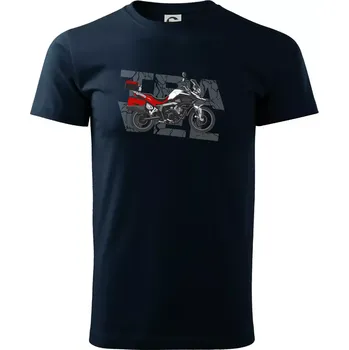 Cestovní enduro červená - Triko extra velké (5-8XL) - 7XL ( Námořní modrá (velmi tmavá - téměř černá) )