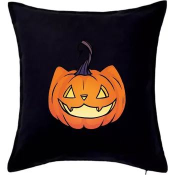 Polštář Kočičí dýně - Polštář 50x50 - 50x50 - Pouze potah ( Černá )