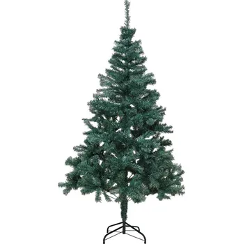 Vánoční stromek Umělý vánoční stromek s kovovým stojanem 438382 zelený 180 cm