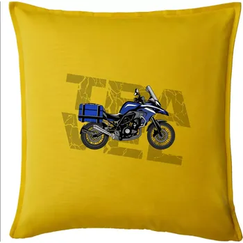 Polštář Cestovní enduro modré - Polštář 50x50 - 50x50 - Pouze potah ( Žlutá )