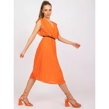 Dámské šaty Šaty DHJ SK N13198 1.22 oranžová jedna velikost