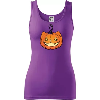Dámské tričko Kočičí dýně - Dámské tílko - M ( Fialová )