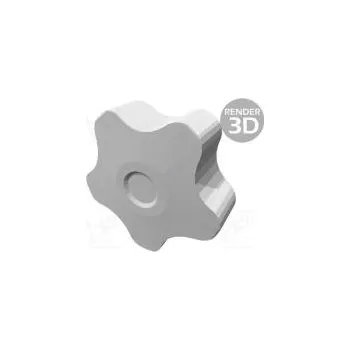 Pojezdové kolečko Nastavovací kolečko Ø 50mm Vněj.závit M12 20mm H 32mm