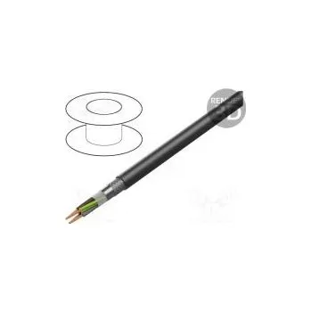 elektrický kabel Vodič 2XSLCYK-J,BiTservo UV lanko Cu 4G10mm2 PVC černá