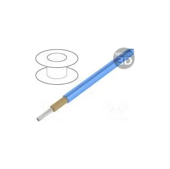 elektrický kabel Vodič EN50618,SOLARFLEX®-X H1Z2Z2-K lanko Cu 6mm2 modrá