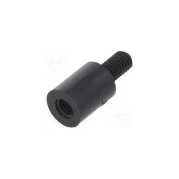 Spojovací materiál Distanční sloupek se závitem válcový polyamid M4 M4 10mm