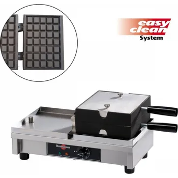 Vaflovač Vaflovač elektrický Krampouz EasyClean, sklopný 180°, madlo I, 5x7 Brusel