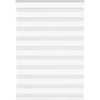 Roleta Zebra roleta bílá 100x150 cm šířka látky 95,9 cm polyester