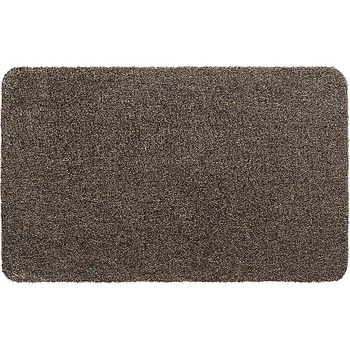 Rohožka Hnědá pratelná vstupní rohož FLOMA Aqua Luxe - délka 60 cm, šířka 100 cm, výška 1,2 cm