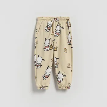 Chlapecké kalhoty Reserved - Joggery Pochacco - béžová - 090FO-08X - 090FO-08X-86