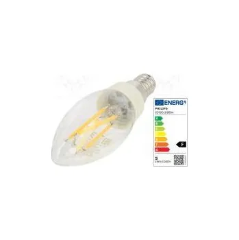 Žárovka Žárovka LED teple bílá E14 230VAC 90lm,180lm,470lm CRImin 80