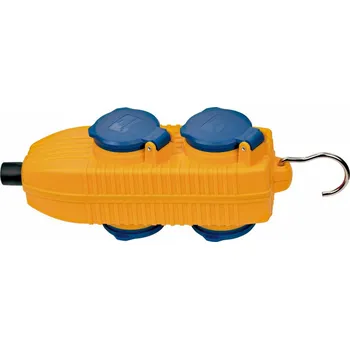 Elektrická zásuvka Zásuvka BRENNENSTUHL, 4 místa