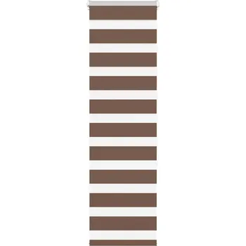 Roleta Zebra roleta hnědá 40x150 cm šířka látky 35,9 cm polyester